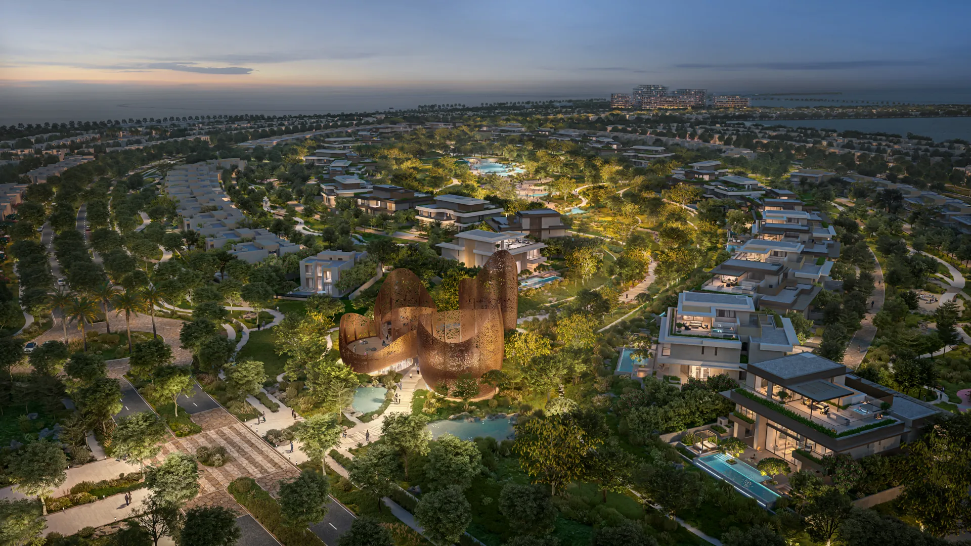 The Wilds vision — architectural illustration